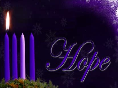 Advent Hope Candle Background | Vertical Hold Media | WorshipHouse Media