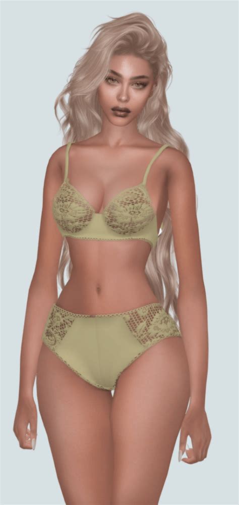 Lace Lingerie Set Sims Love