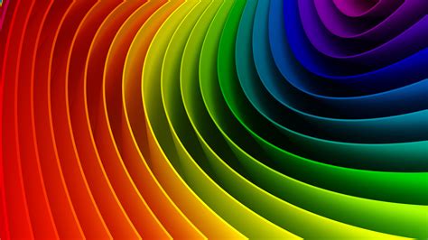 rainbow colored wallpaper