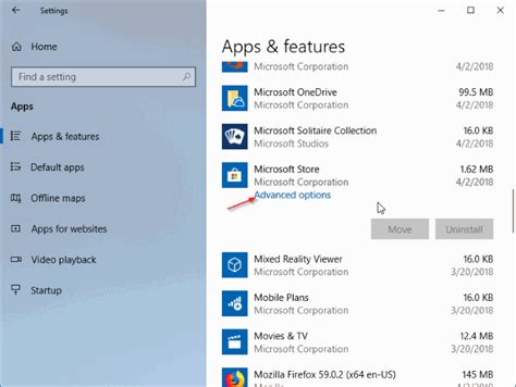 how to install from microsoft store