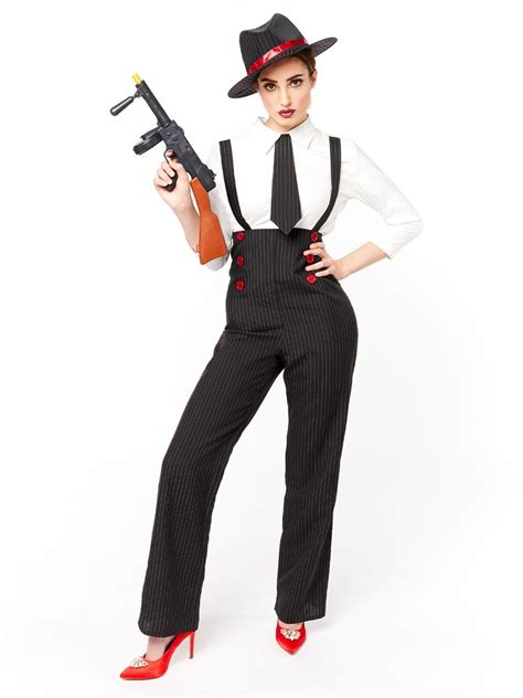 Gangster Lady - Adult Costume | Party Delights