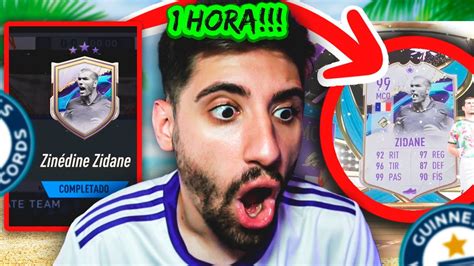 As Complet A Zidane Sbc En Tiempo R Cord En Fifa Youtube