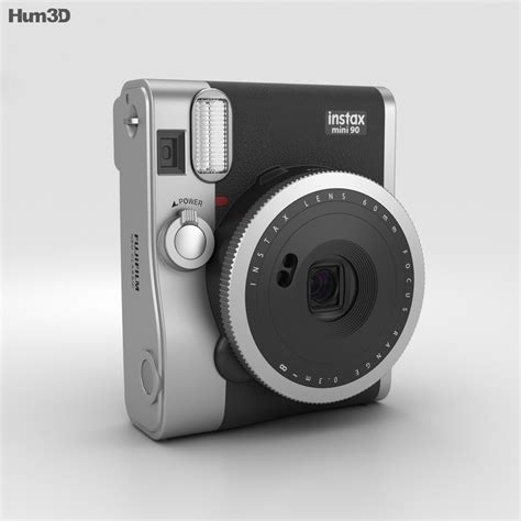 Fujifilm Instax Mini 90 Neo Classic Black 3D model - Download Photo ...