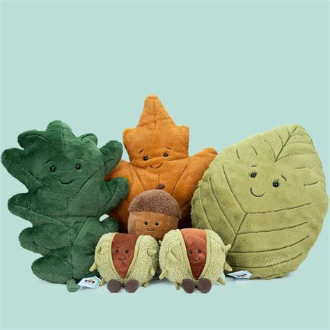 Jellycat Przytulanka Liść Bukowy Woodland Beech Leaf 41 Cm Cute