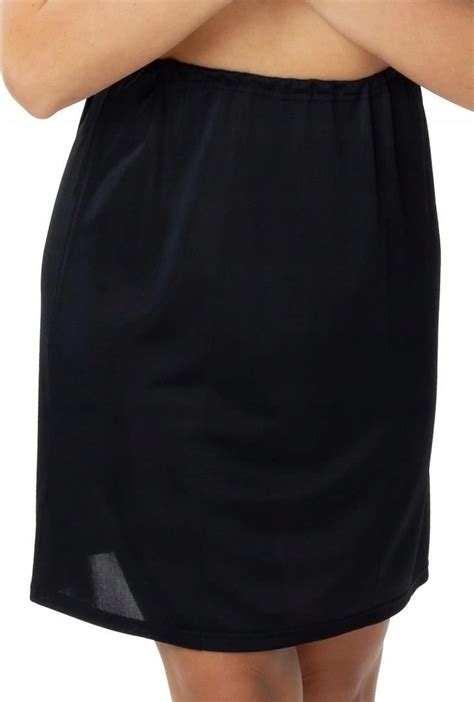 Mewa Lingerie Kr Tka P Halka Damska Pod Sp Dnic Kolor Czarny Rozmiar Ceny I Opinie