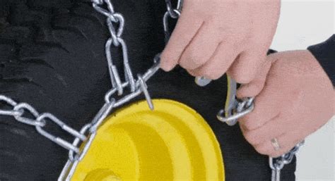 how to install tractor tire chains