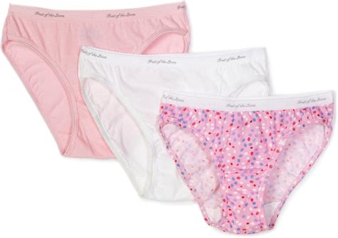Fruit Of The Loom Women S Pack Bikini Panties At Amazon Womens Clothing Store Bikini Underwear