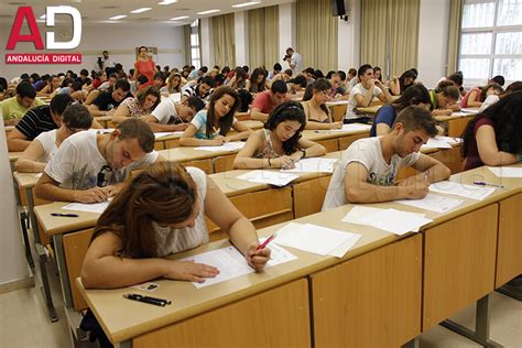 Las pruebas de acceso a la Universidad se celebrarán en Andalucía en