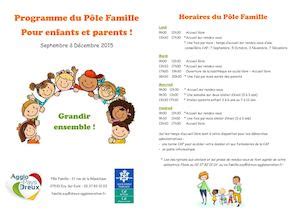 Calaméo Programme Pôle Famille