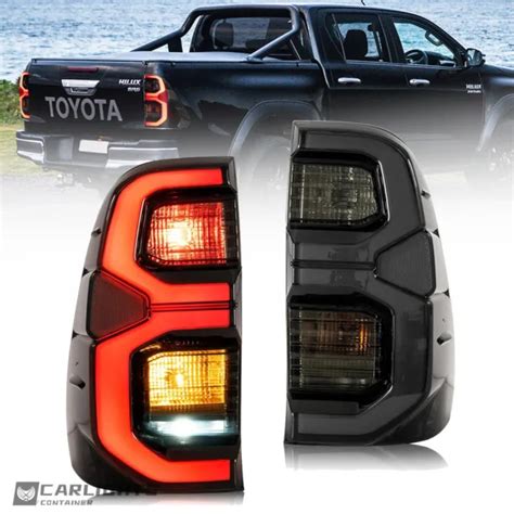 Smoked Full Led Tail Lights For Toyota Hilux 2015 20 W Start Up