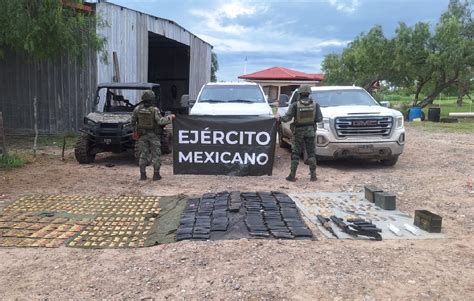 Ej Rcito Mexicano Asegura Veh Culos Y Armamento En Tamaulipas Y Nl