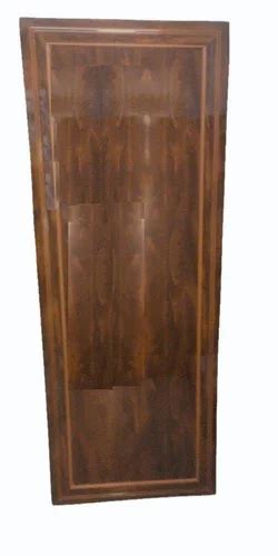 Polished Brown PVC Bathroom Door Design Pattern Plain At Rs 2800