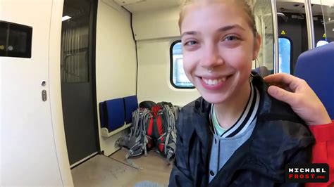 Real Public Blowjob In The Train POV Oral CreamPie By MihaNika69 And MichaelFrost XVIDEOS