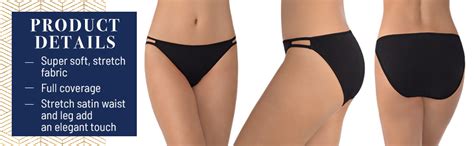 Vanity Fair Women S Illumination Bikini Panty At Amazon Womens Clothing Store