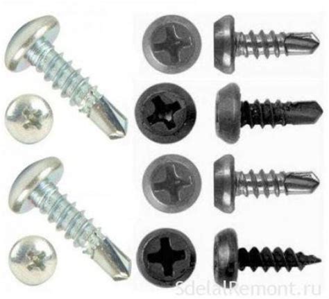 Какие саморезы нужны для профиля. Саморезы для соединение профилей и ...