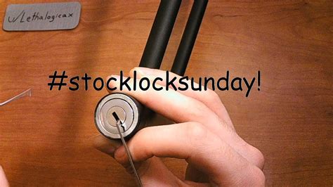 Stocklocksunday Bell Catalyst 300 Bike Lock Picked Youtube