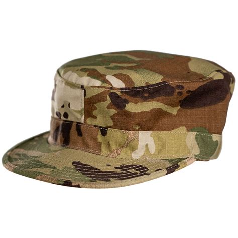 Army OCP Patrol Cap Hat with Rank, NameTape and CatEyes