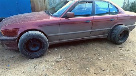 Разварки для зимней резины на BMW e34 525 - YouTube