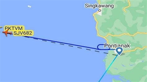 Waduh Pesawat Super Air Jet Gagal Landing Di Bandara Supadio Gegara