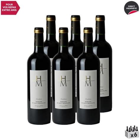 Bergerac Tradition Rouge 2021 Lot De 6x75cl Domaine Du Haut