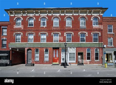 Old Brick Apartment Building