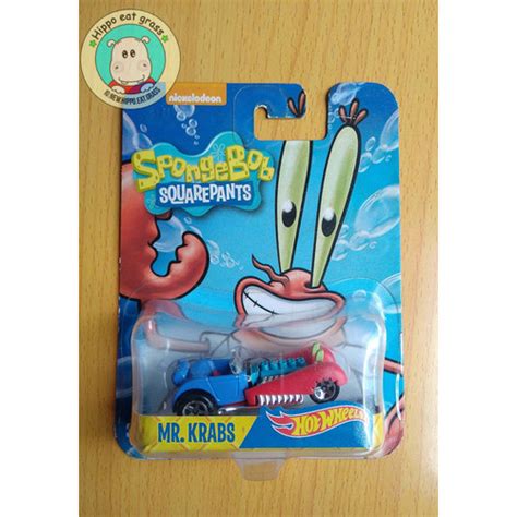 Jual Hot Wheels Hotwheels Nickelodeon Spongebob Squarepants Mr Krabs Jakarta Barat