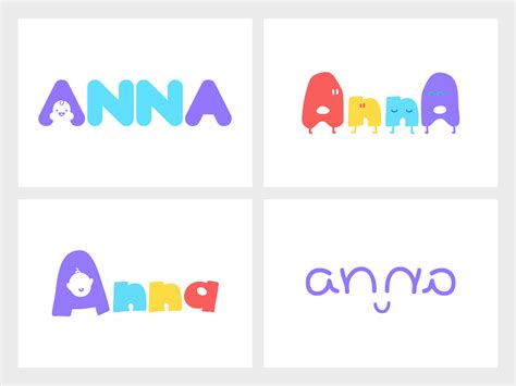 anna logo samples logo samples daycare logo logo