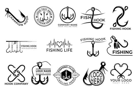 Premium Vector Fishing Logo Design Bundle For Fishing Brand