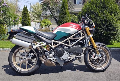 Limited Edition Ducati Monster S Rs Tricolore Shows K Miles On Its