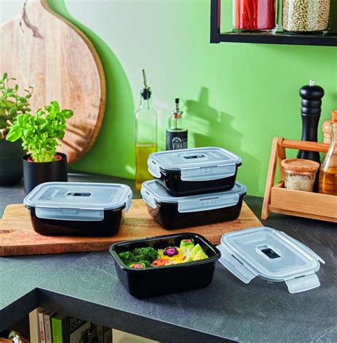 ACTIVE Box Black 21,5 x 16 x 7,5 cm - Inhalt 1,22 l | Menüboxen ...