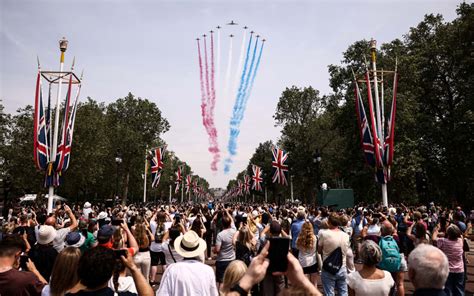 Trooping The Colour Royals Celebrate King Charless First Birthday