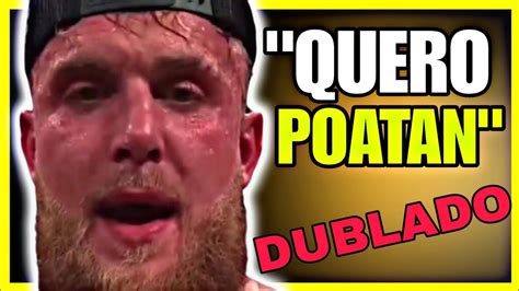 JAKE PAUL DESAFIA ALEX POATAN PARA LUTAR BOXE APÓS VENCER MIKE PERRY