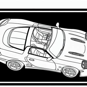 Coloriage De Voiture De Sport Pour Adultes T L Charger Ou Imprimer