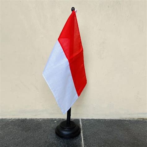 Jual Tiang Benderabendera Meja Indonesia Bendera Meja Merah Putih