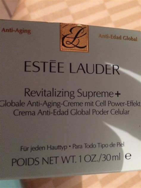 Est E Lauder Revitalizing Supreme Cr Me Globale Anti Ge Pouvoir