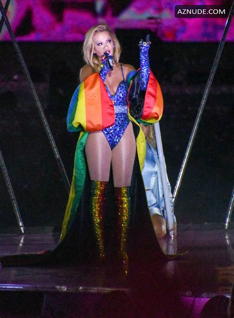 Rita Ora Sexy Performs At Sydney Gay And Lesbian Mardi Gras Parade AZNude
