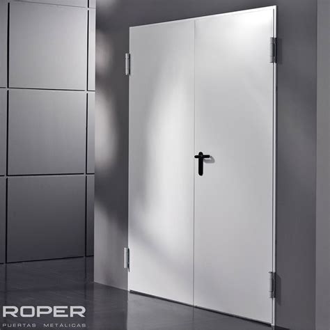 PORTE COUPE FEU 1H 1400X2150 900 500 2V DROITE ROPER COMAF