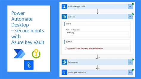 Securing Inputs In Power Automate Desktop With Azure Key Vault Youtube