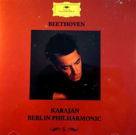 Beethoven Symphony Berlin Philharmonic Karajan Cd Vg Eur