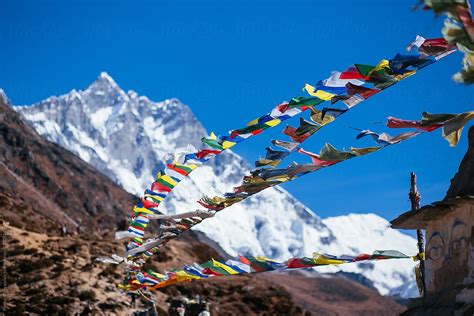 "Buddhist Prayer Flags" by Stocksy Contributor "Marko" - Stocksy