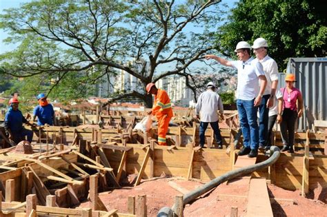 Prefeito Orlando Morando Vistoria Obras Da Nova UBS Santa Terezinha