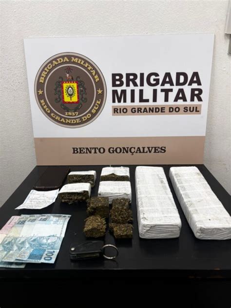 Brigada Militar Prende Mulher Por Tr Fico De Drogas Em Bento Gon Alves