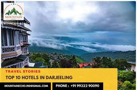 Top 10 Hotels In Darjeeling