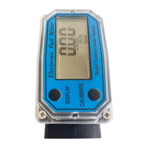 High Accuracy Meter Liquid Flow Meter LCD Display for Industrial | eBay