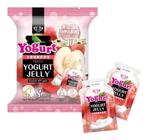 Gelatina Sabor Yogurt De Durazno Royal 160 G