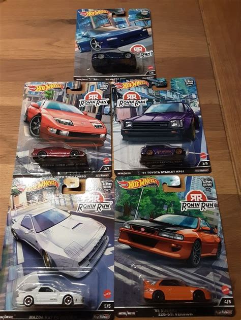 Komplettes Set Hot Wheels Premium Car Cultur Ronin Run Acheter Sur Ricardo