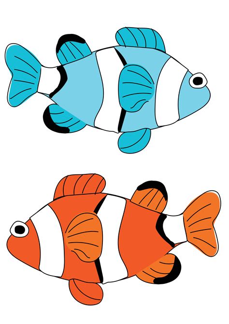 Desenhos De Peixes Coloridos Para Imprimir - 5