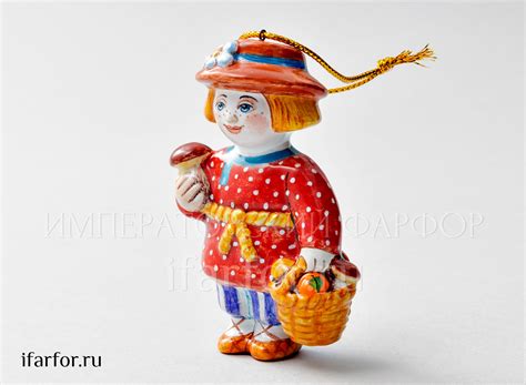 Елочная игрушка Сентябрь | Императорский фарфор. Официальный магазин АО ...