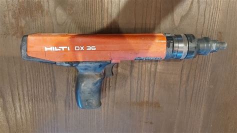 Hilti Dx 36 Semi Automatic Powder Actuated Fastening Tool Ebay