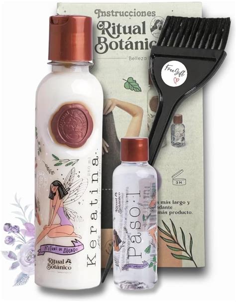 Amazon Ritual Botanico Keratina Organica 250 Ml Incluye Cepillo